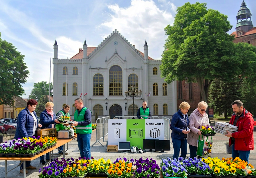 zamień elektrośmieci na kwiaty Ośno Lubuskie 2026